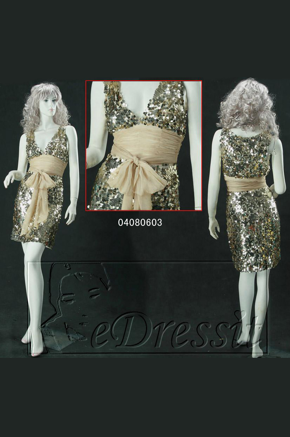 En Venta!!  Vestido de Cóctel de Noche