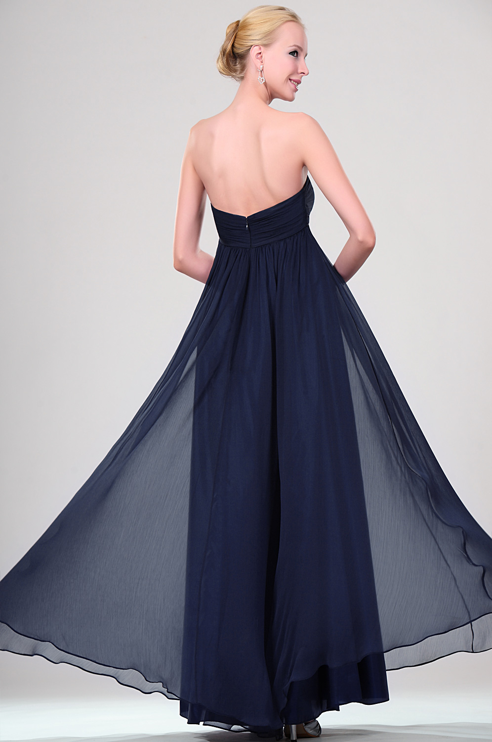 New Charming Strapless Evening Dress