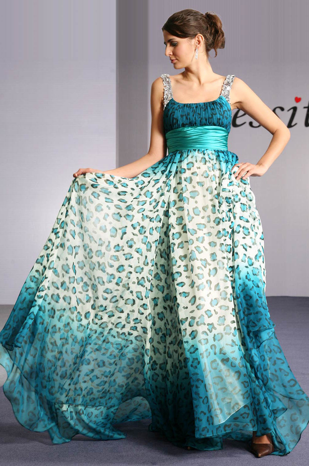 VESTIDO LARGO DE NOCHE/FIESTA/VELADA/BODA