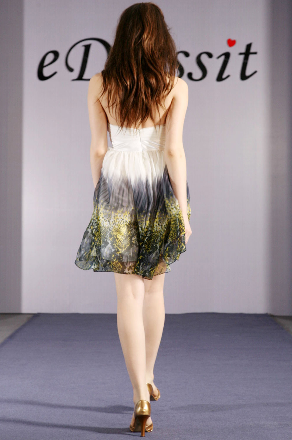 Halter Chic Cocktail Party Dress