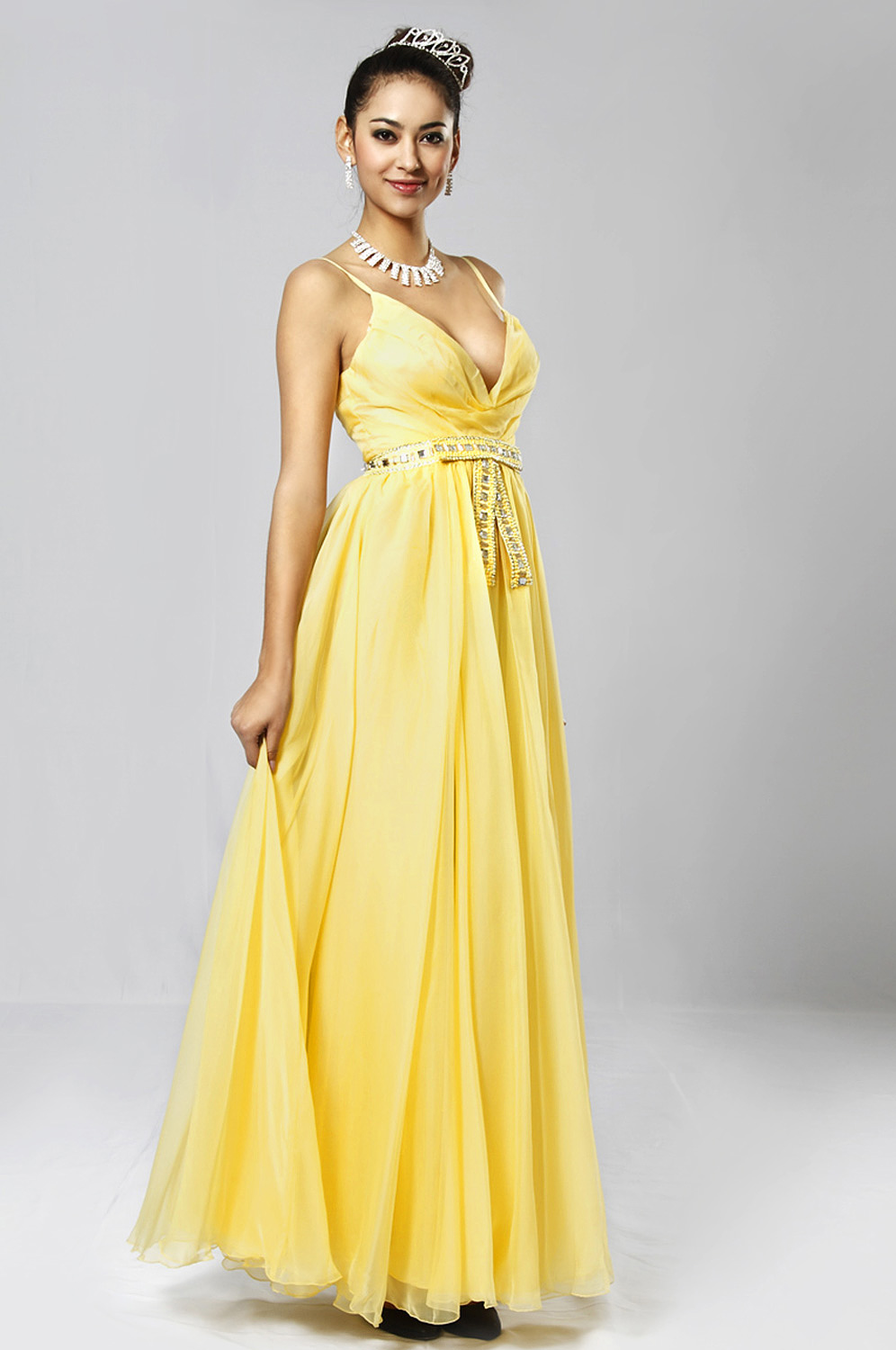 Yellow Prom Gown/Party/Evening Dress