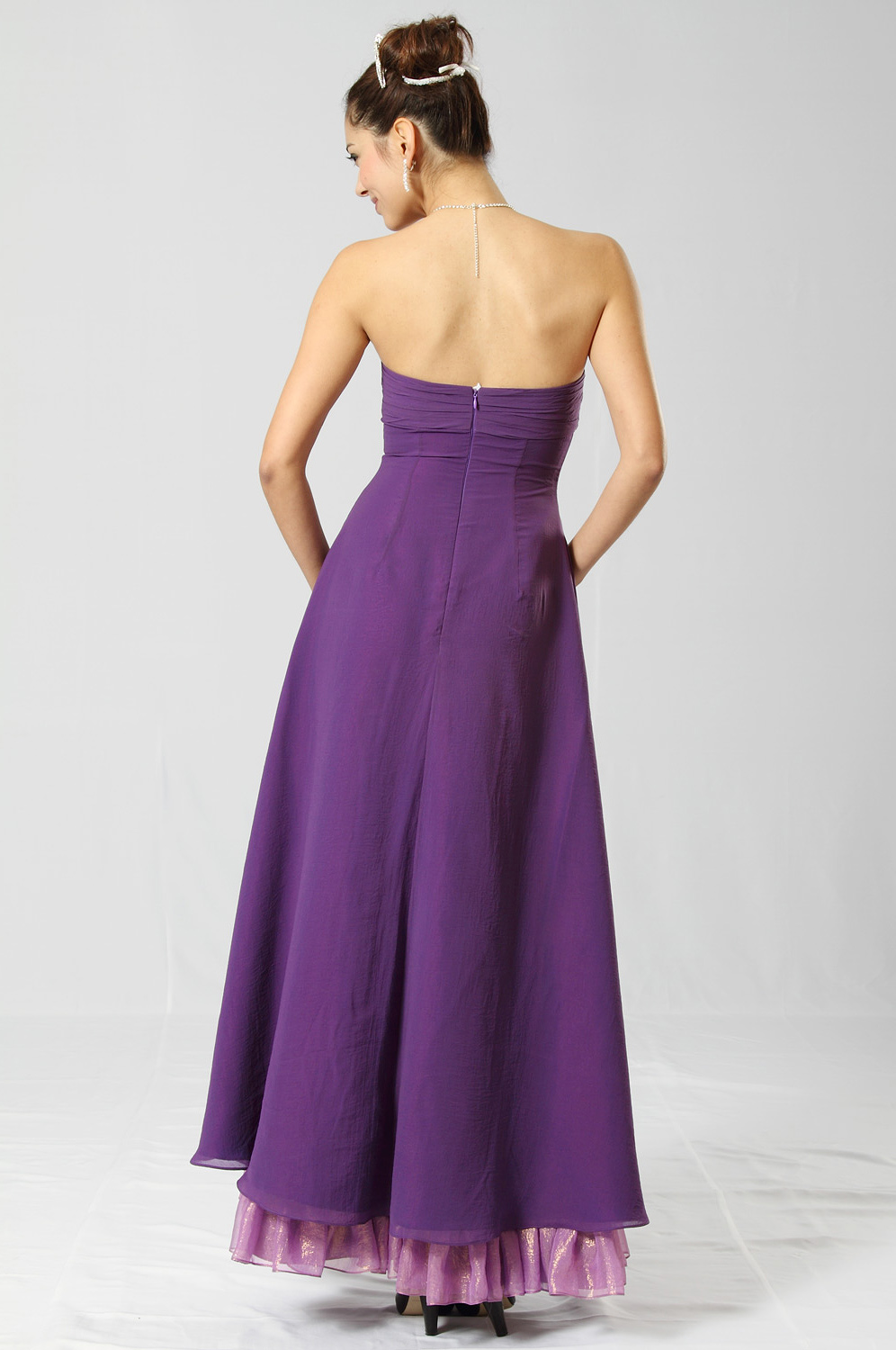 Charming Strapless Evening Dress