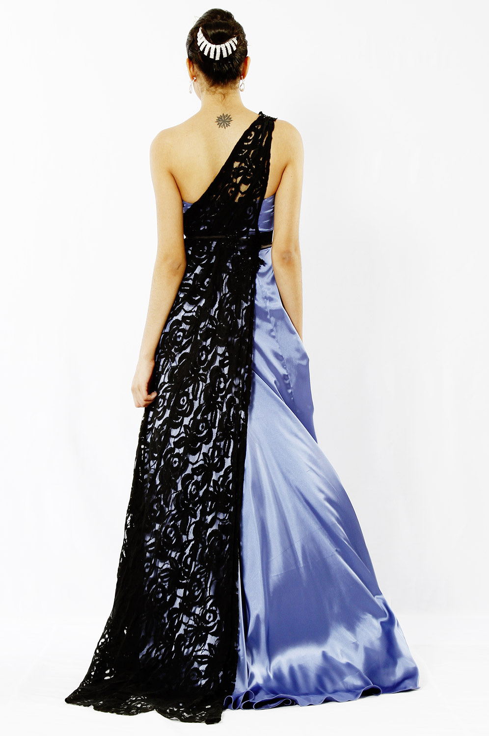 Kate Winslet Blaues Elegant Abendkleid