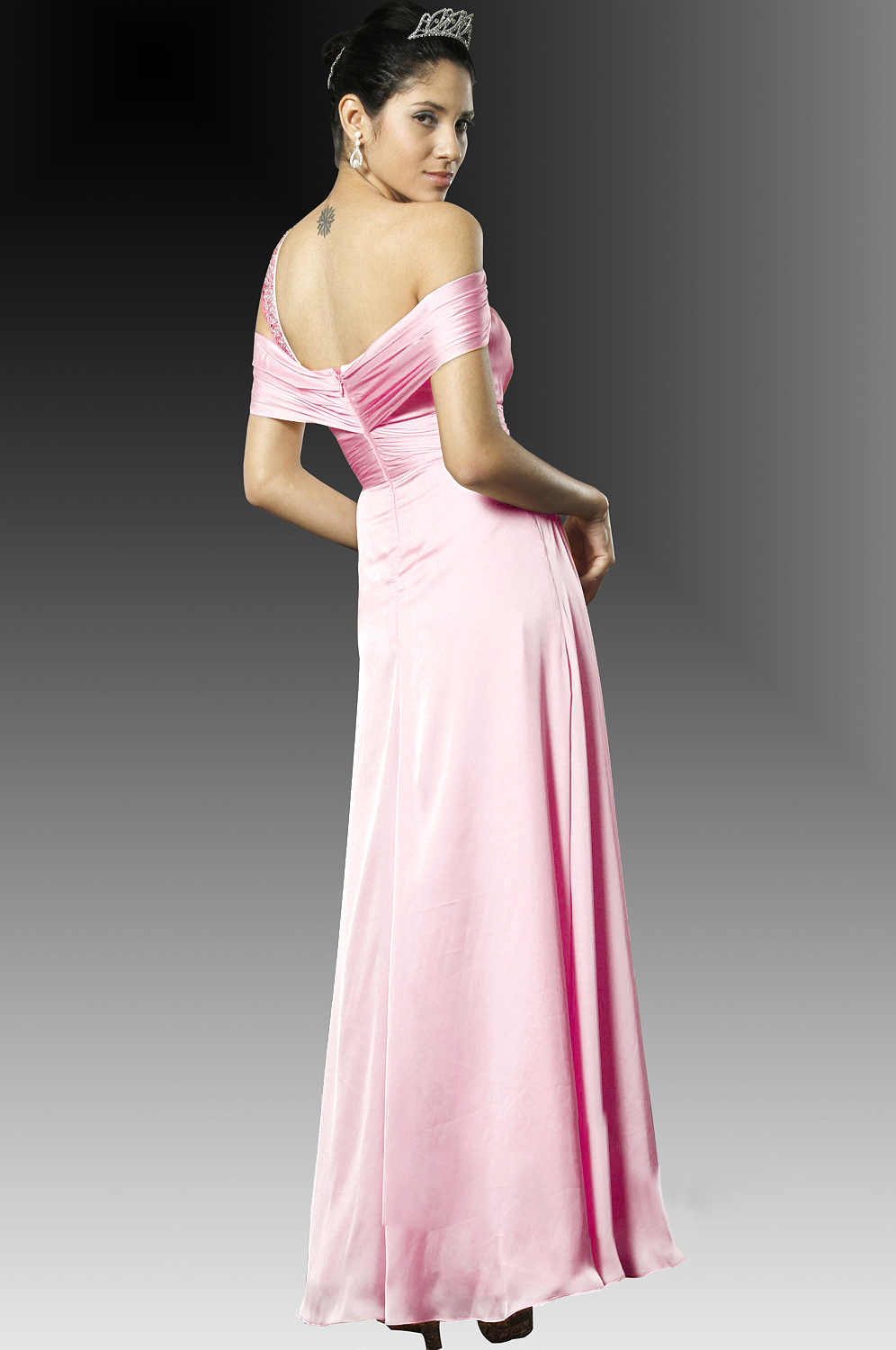 On sale !!  Pink Prom Gown Evening Dress
