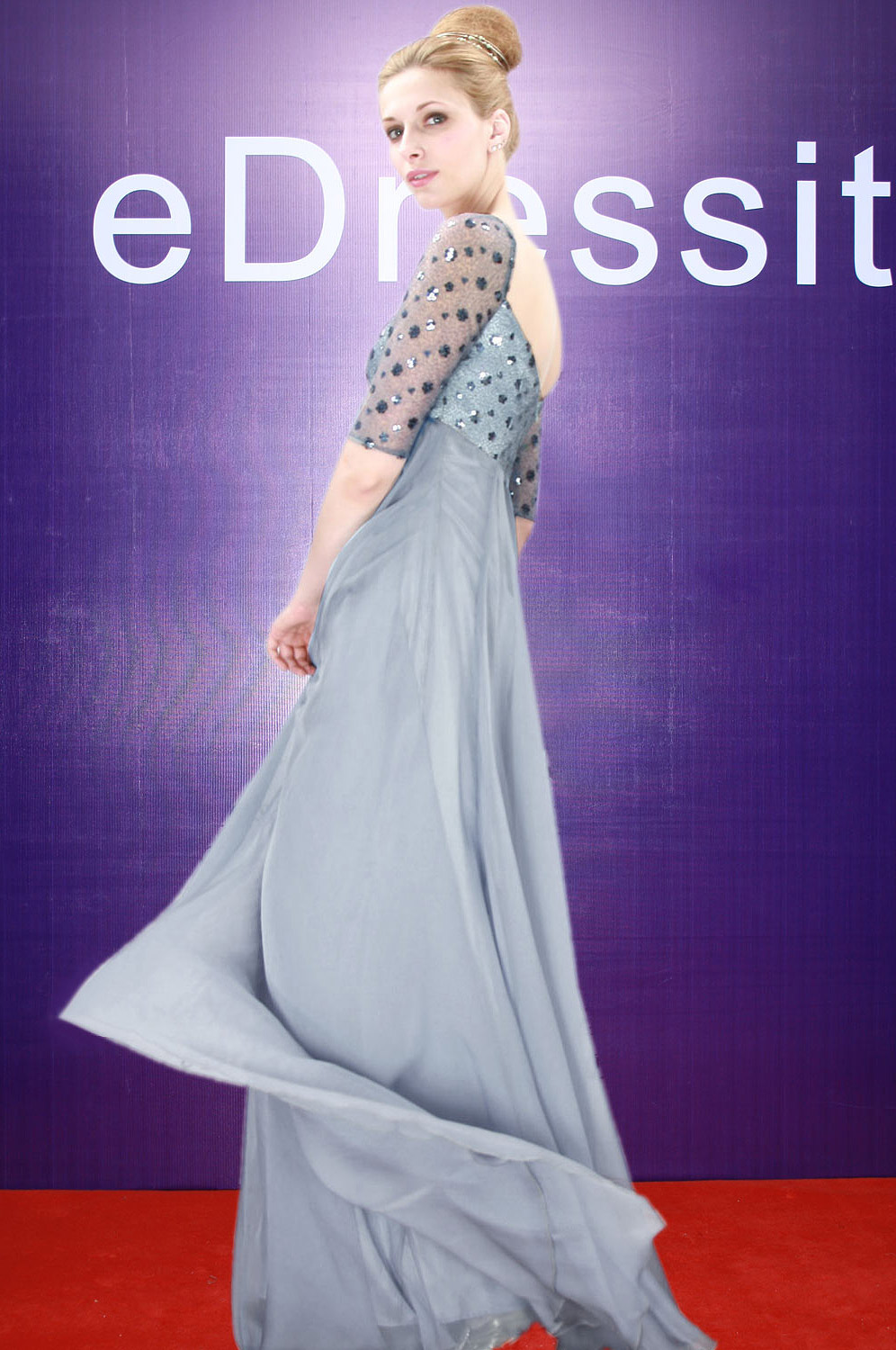 Sexy Lace Prom Gown Evening Dress