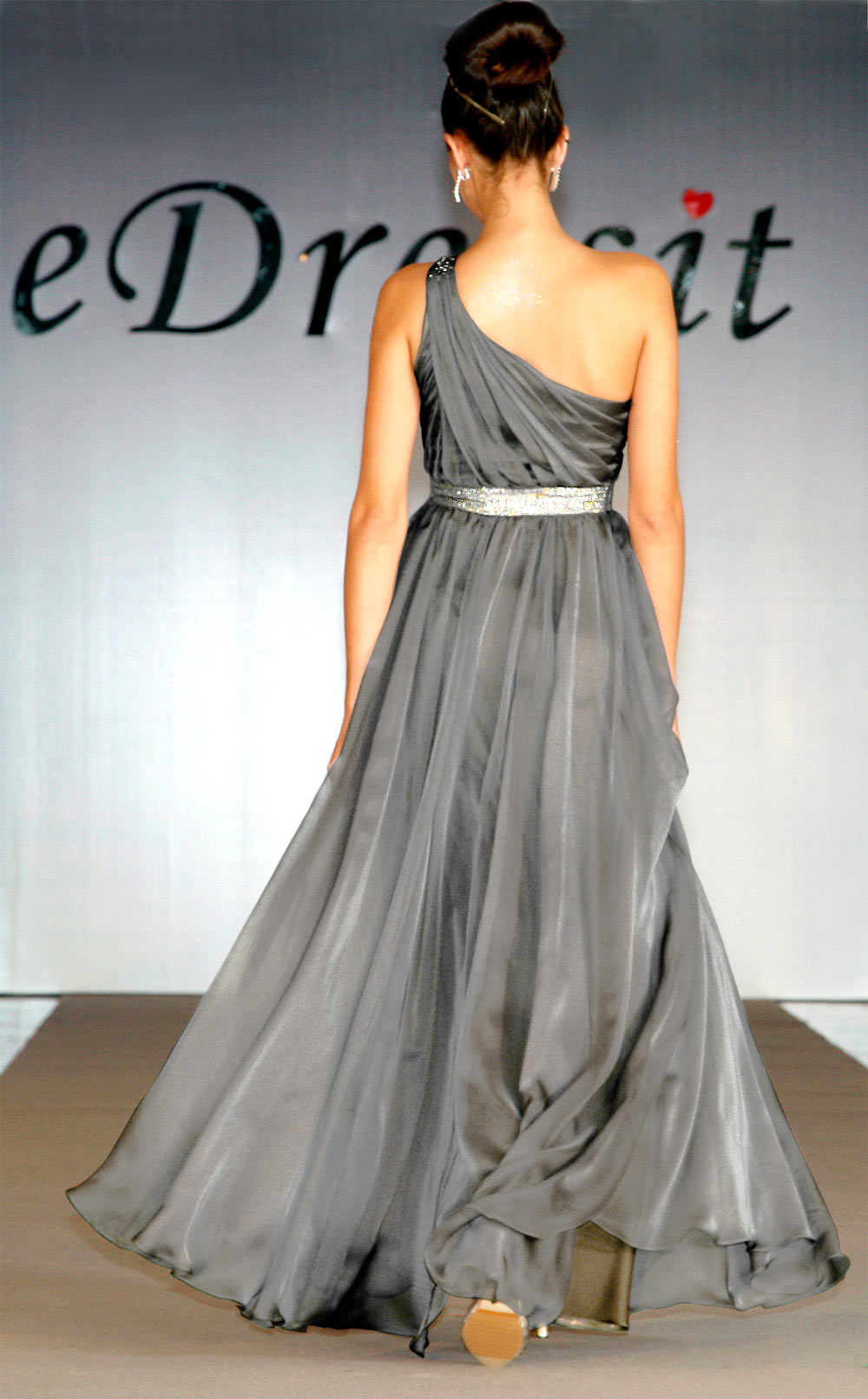 Neue Artikel One Shoulder Elegant Gown Abendkleid.Hot style