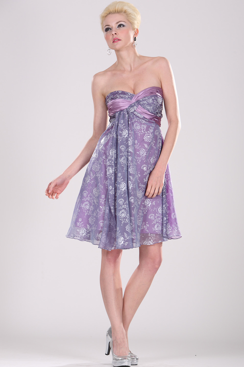 Strapless Cocktail Dress