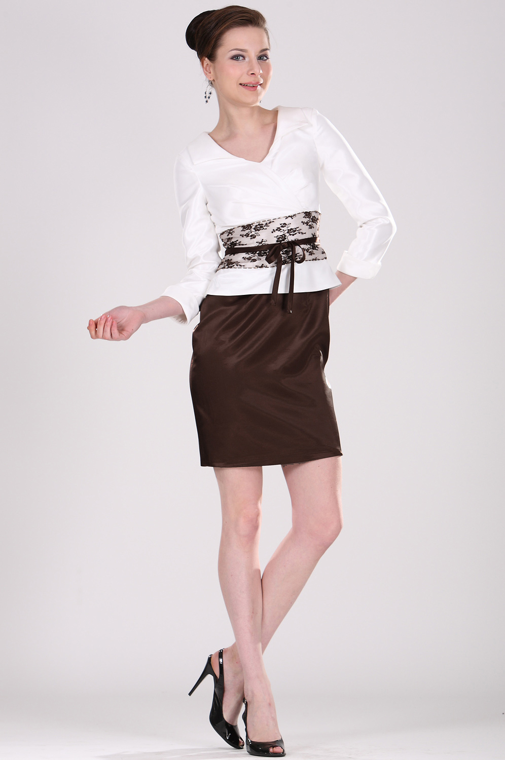 Elegante Vestido de Madre de Novia