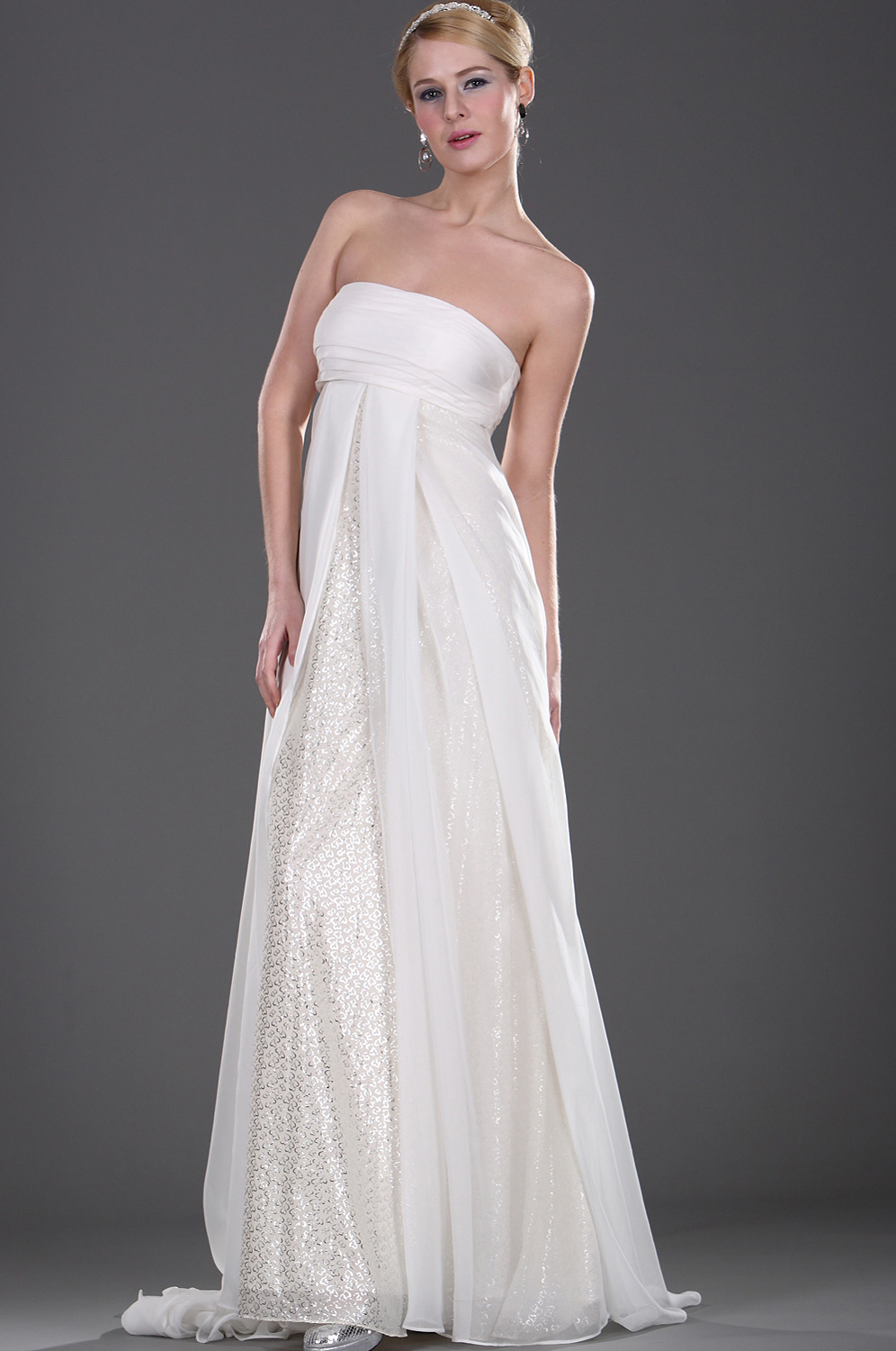 Charming Strapless Evening Dress