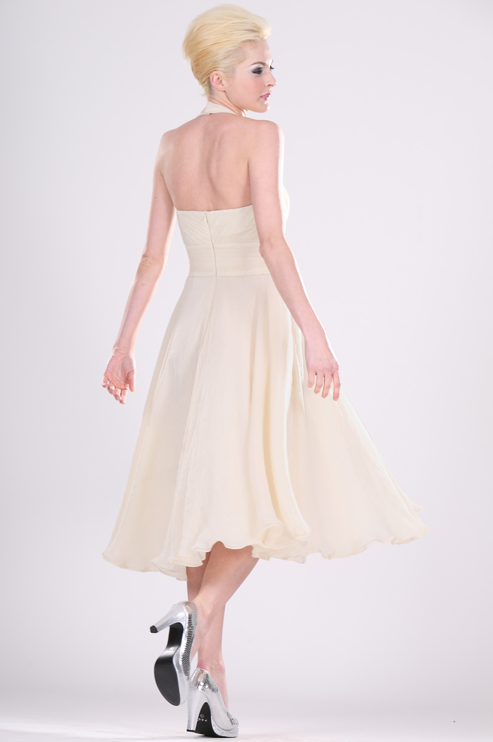 Charming Halter Cocktail Dress