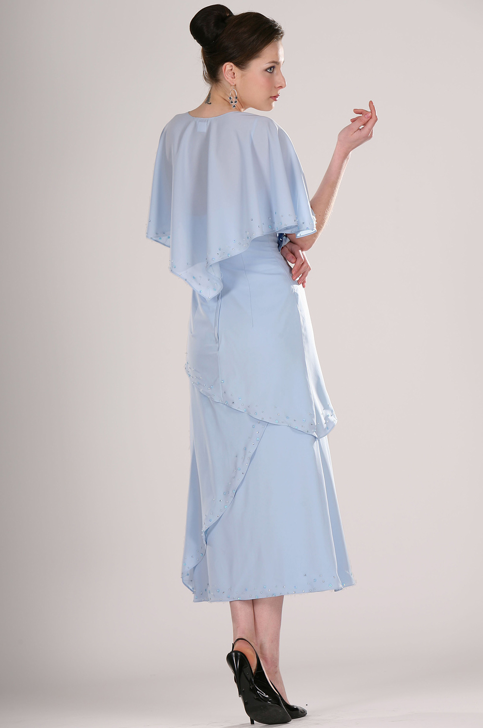 Elegante Vestido de Madre de Novia con Bolero