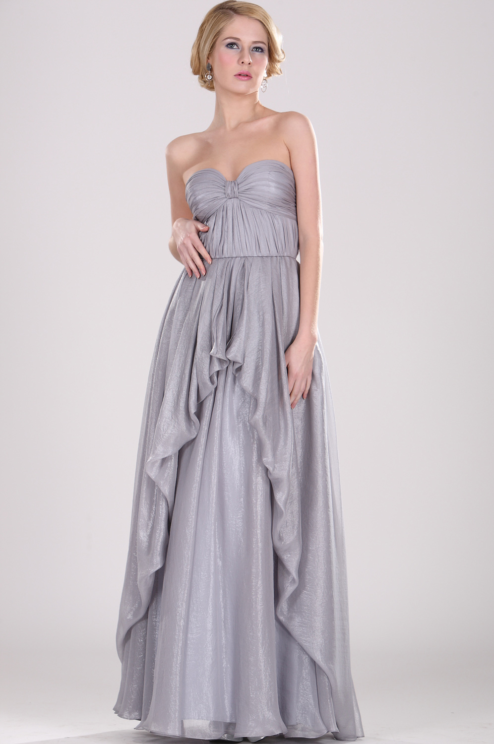 Elegant Strapless Evening Dress