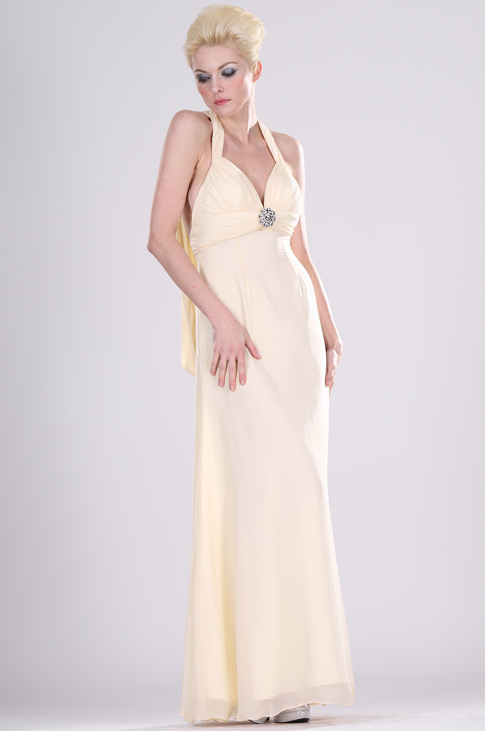 Charming Halter Evening Dress