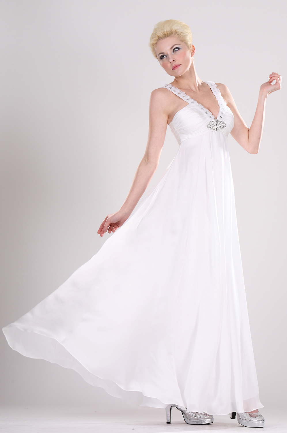 Sexy White Evening Dress