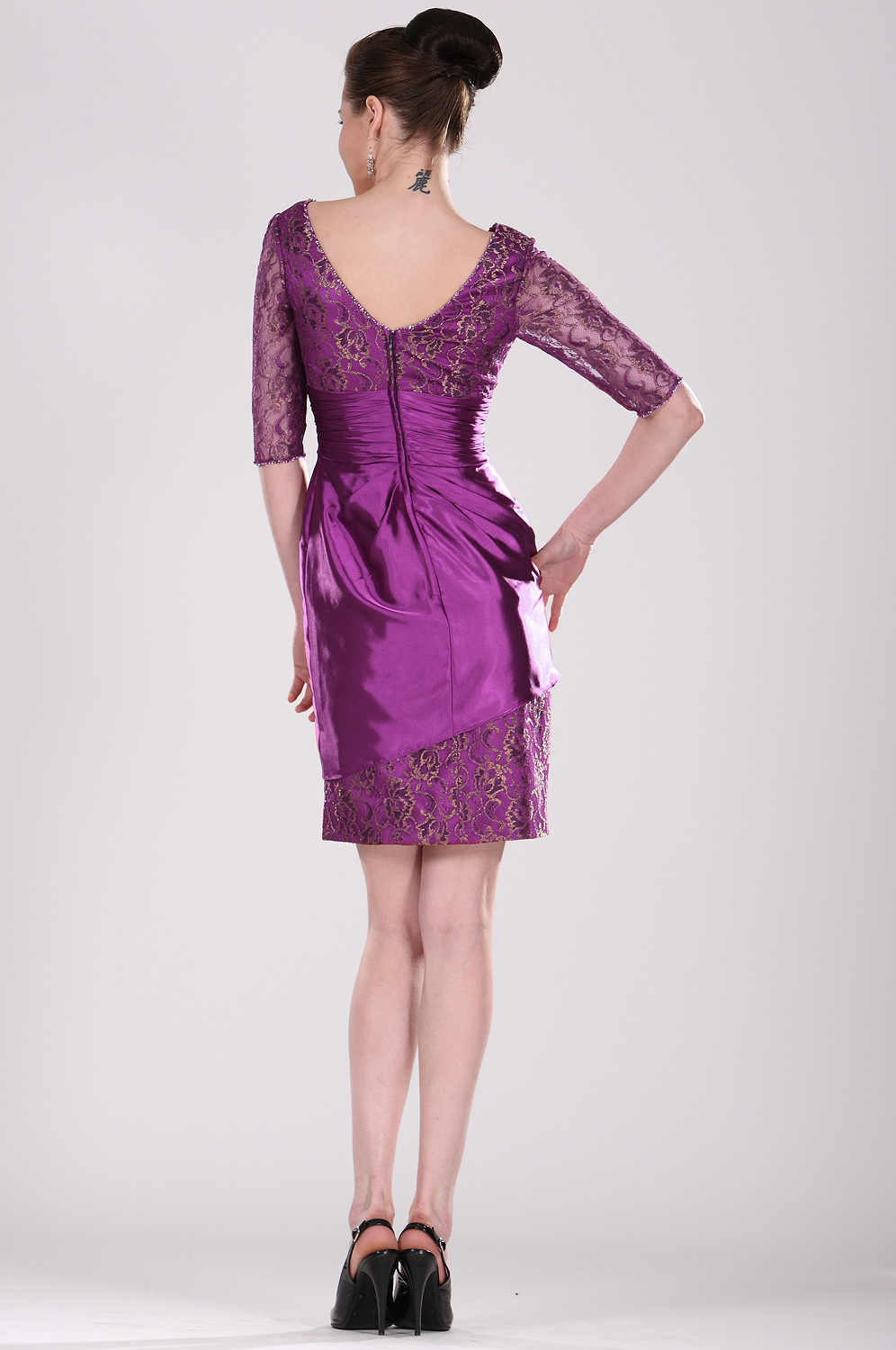 Nuevo vestido de Madre de la Novia  con  Chaqueta Violado