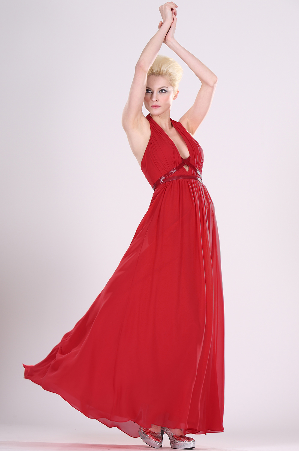 Charming Sexy Red Evening Dress