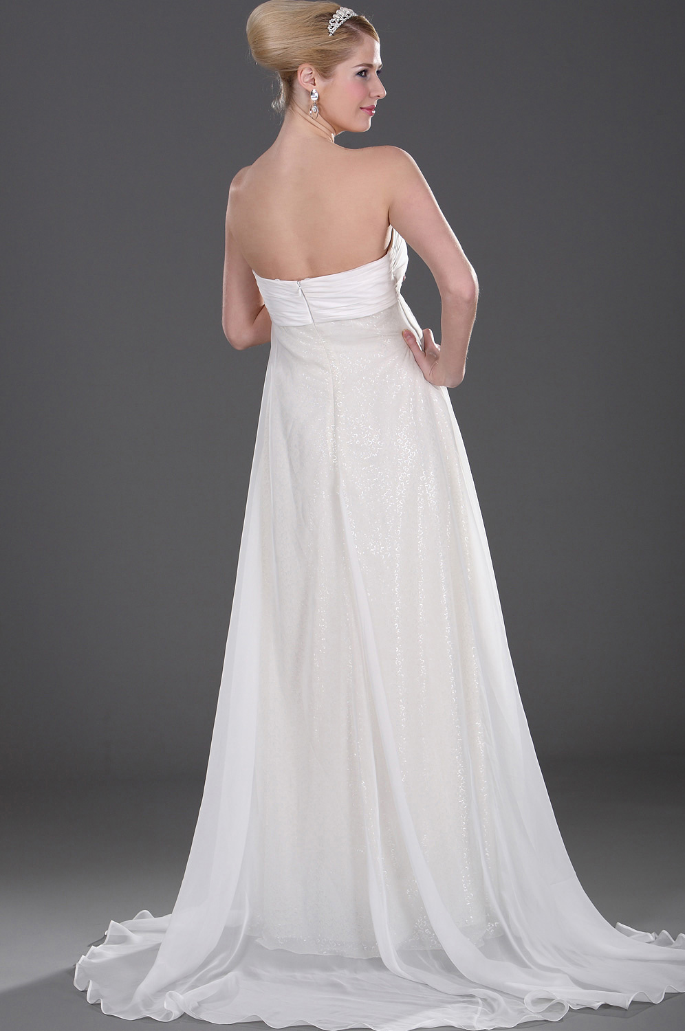 Charming Strapless Evening Dress