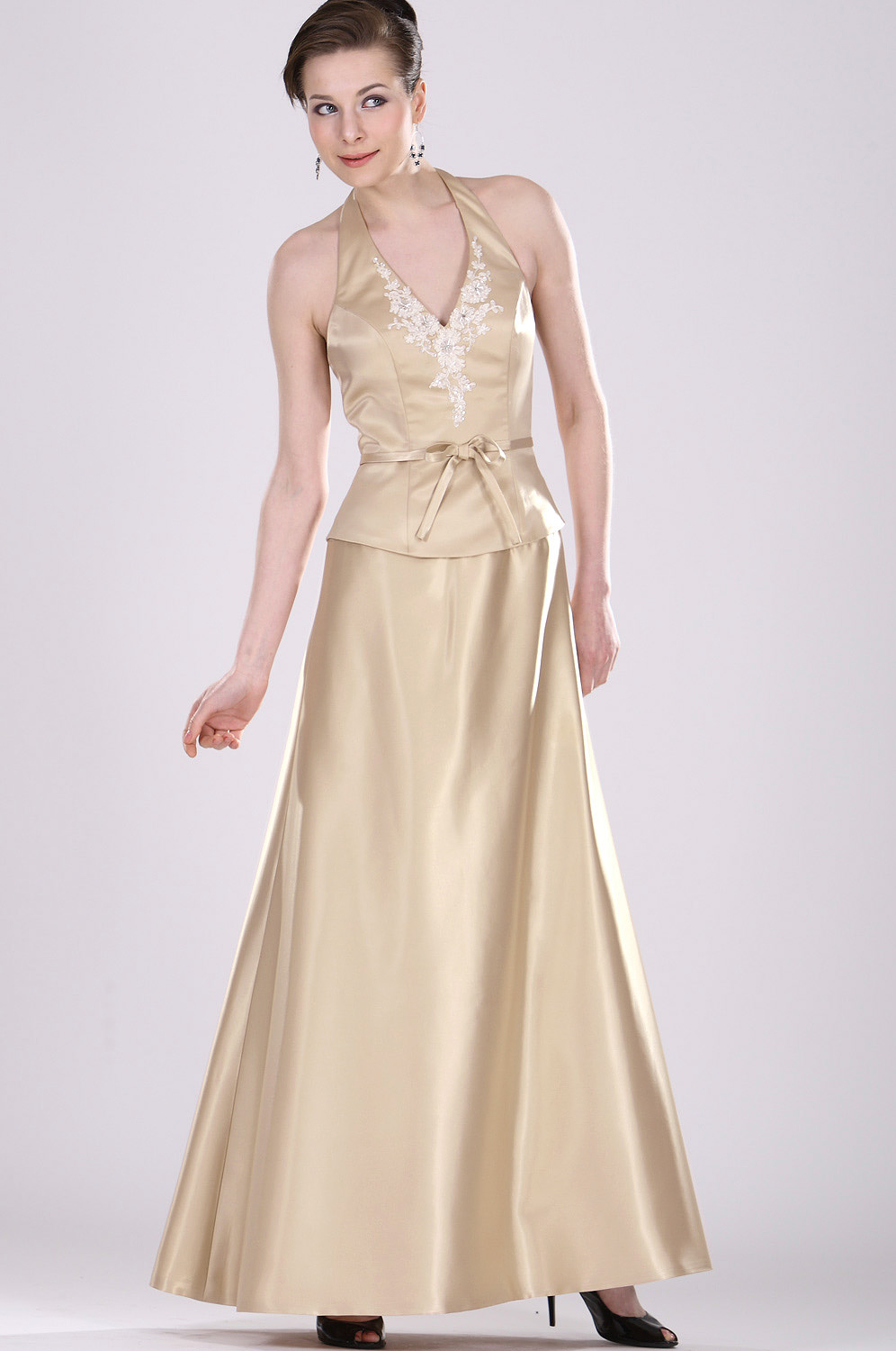 Nuevo vestido de Madre de la Novia Elegante