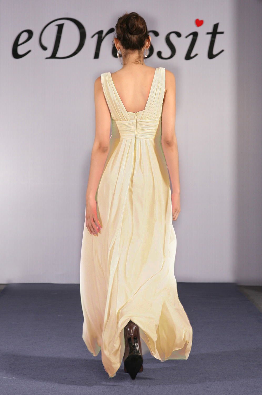 On Sale  V-Vut Evening Dress