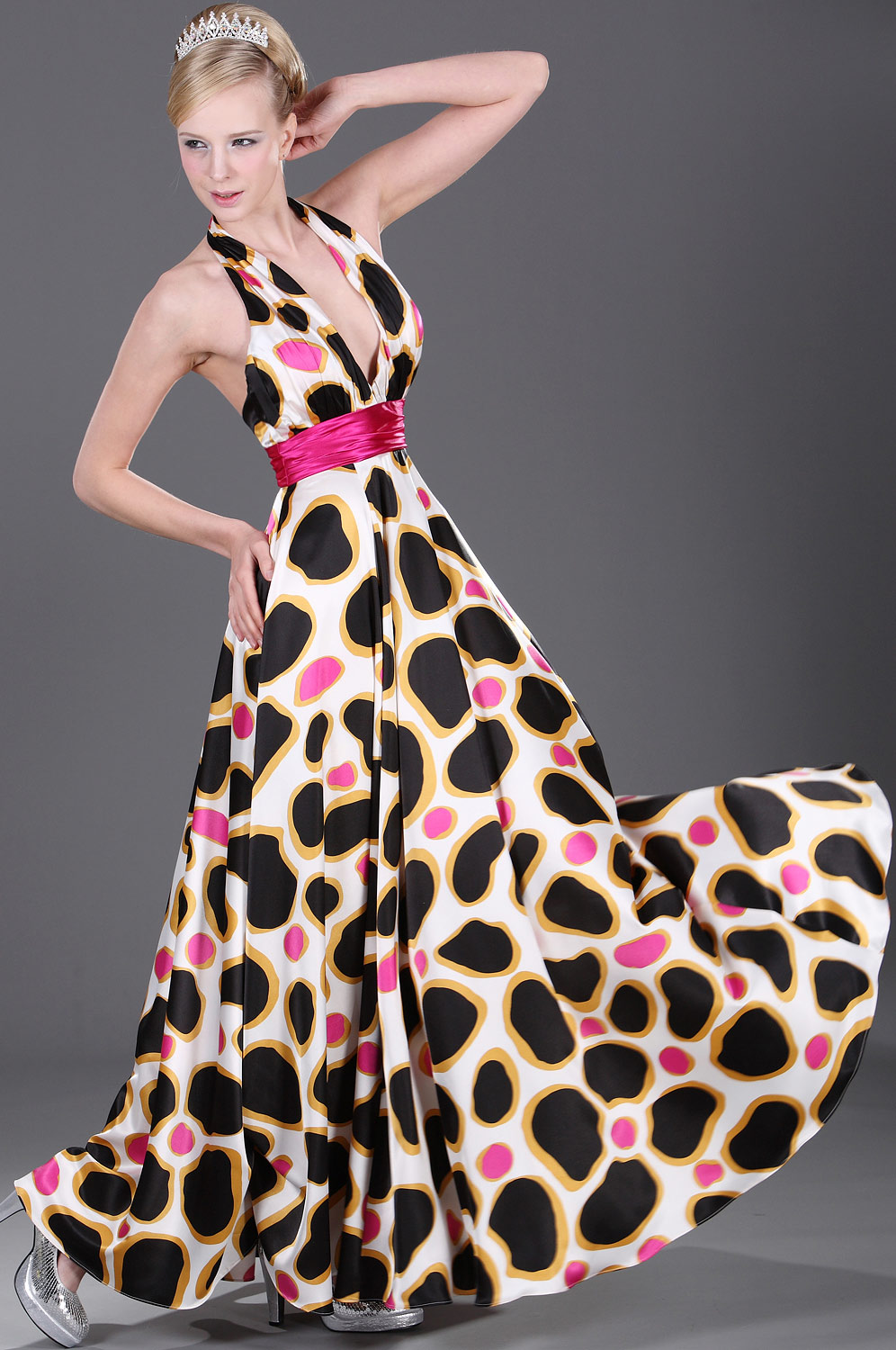 Cautivador Vestido de Noche