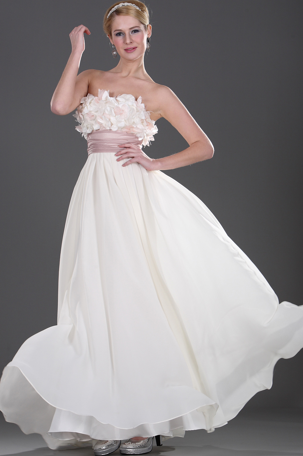 Adoral Strapless Evening Dress