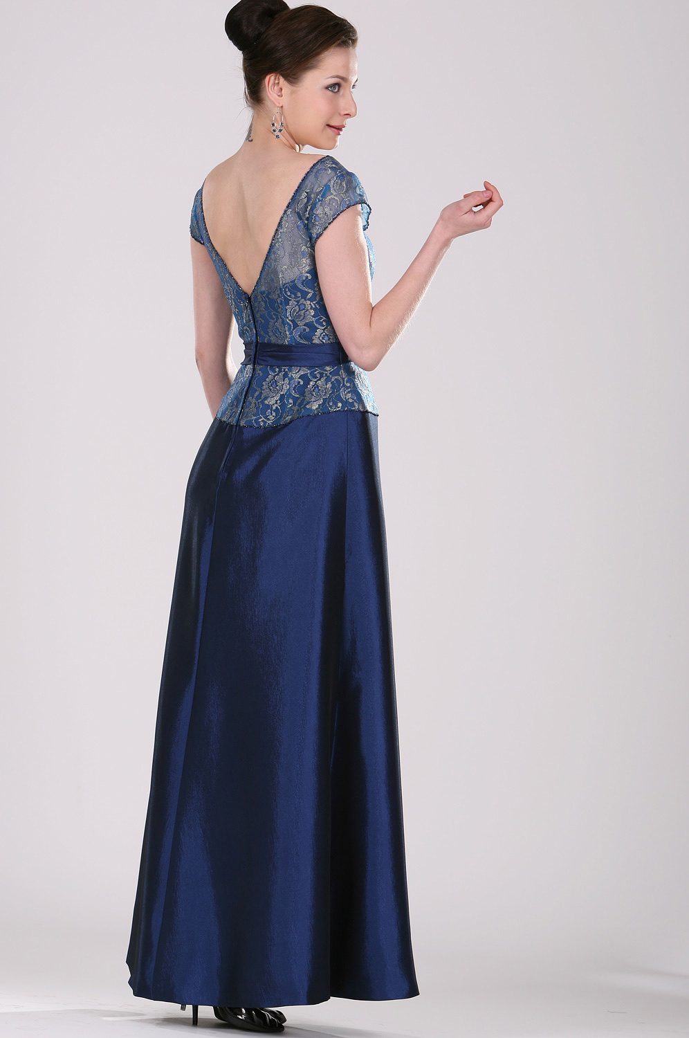 Nuevo vestido de Madre de la Novia Azul