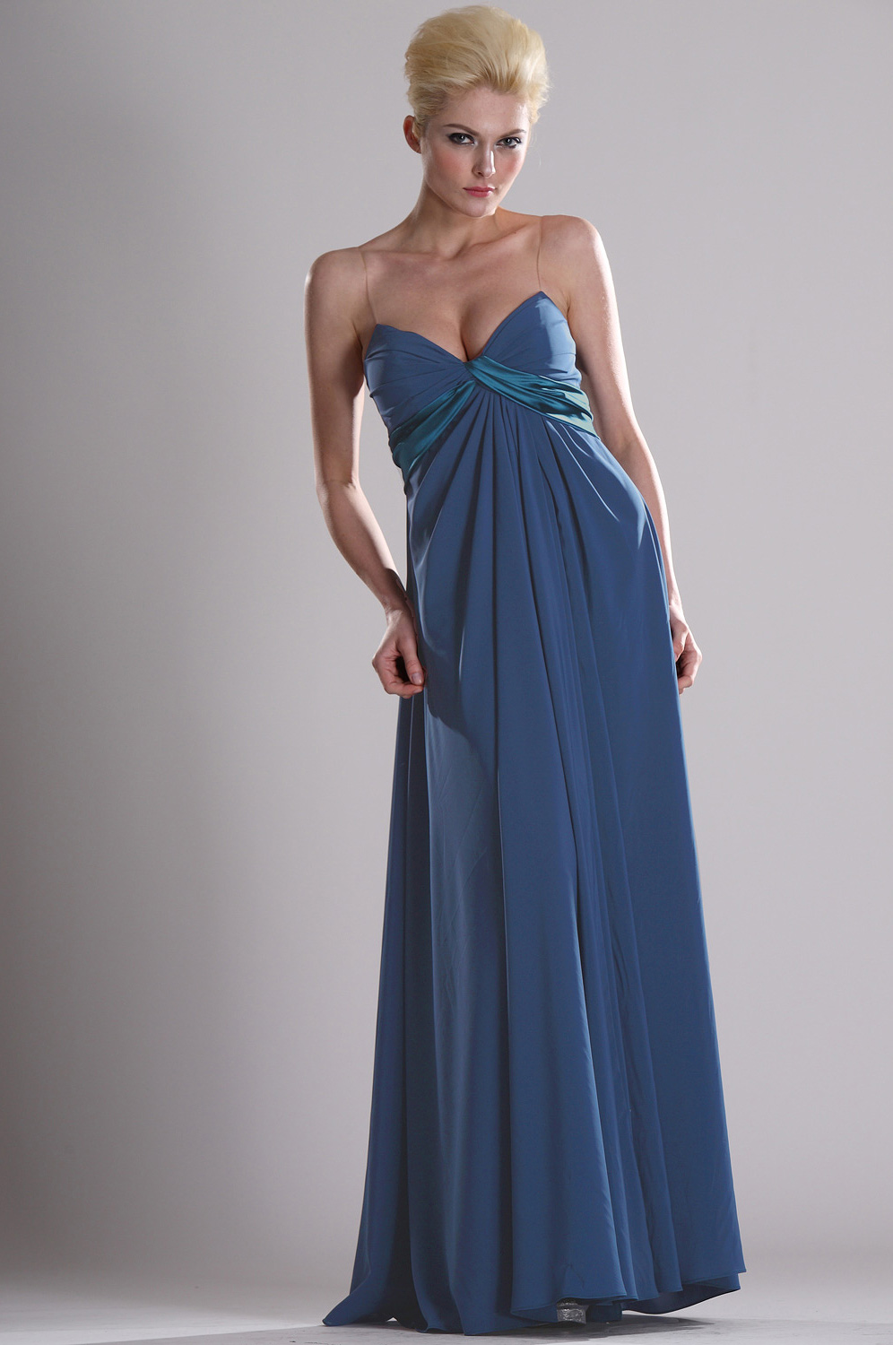 Strapless Evening Dress