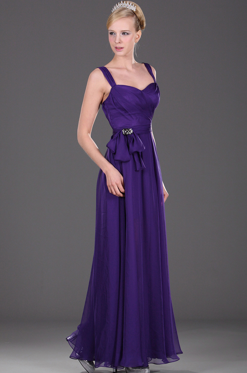 Elegant Beaded Evening Dress