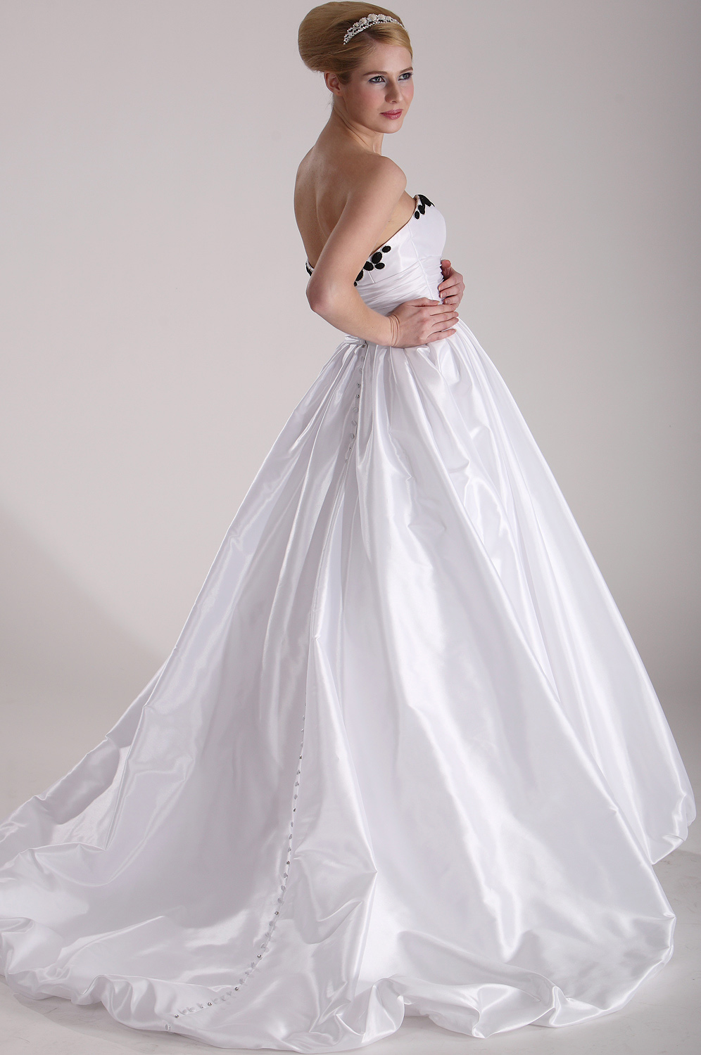 Robe de Mariée Bustier blanc