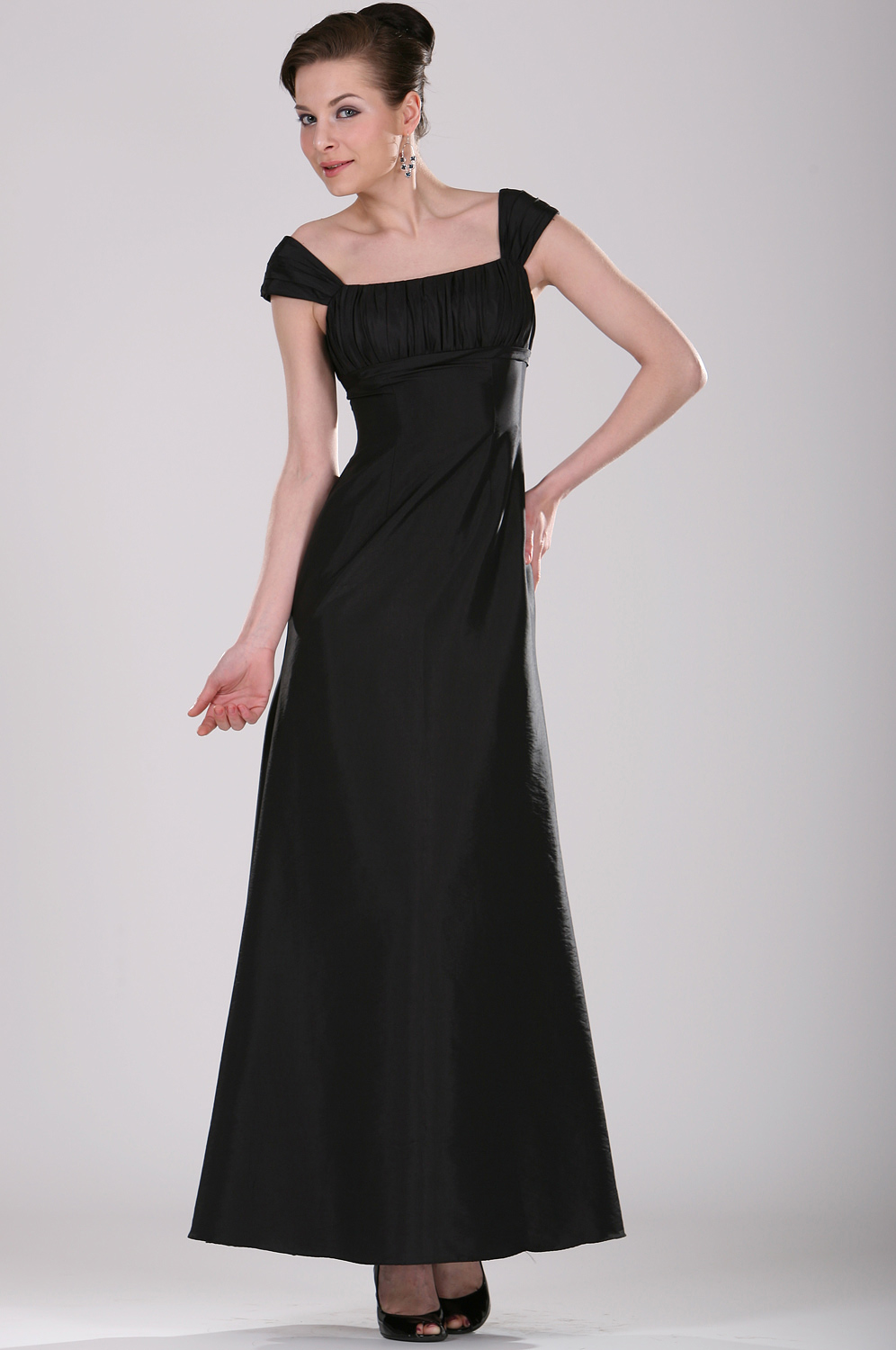 Charming Black Evening Dress