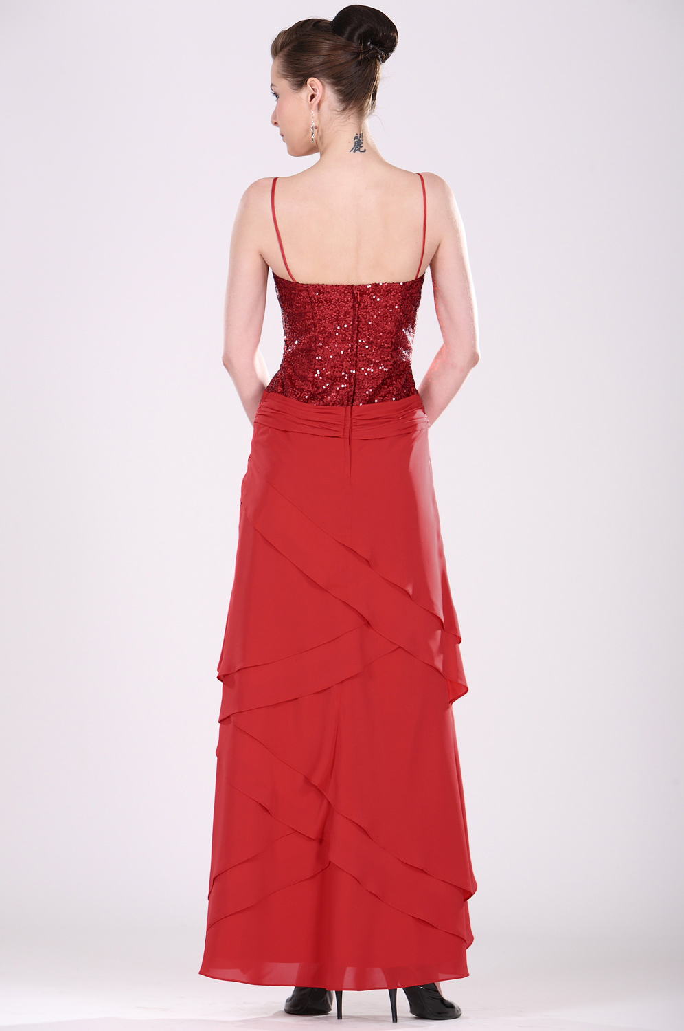 Atractivo Vestido de Madre de la Novia con Chaqueta