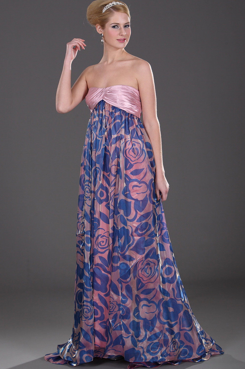 Adoral Strapless evening dress