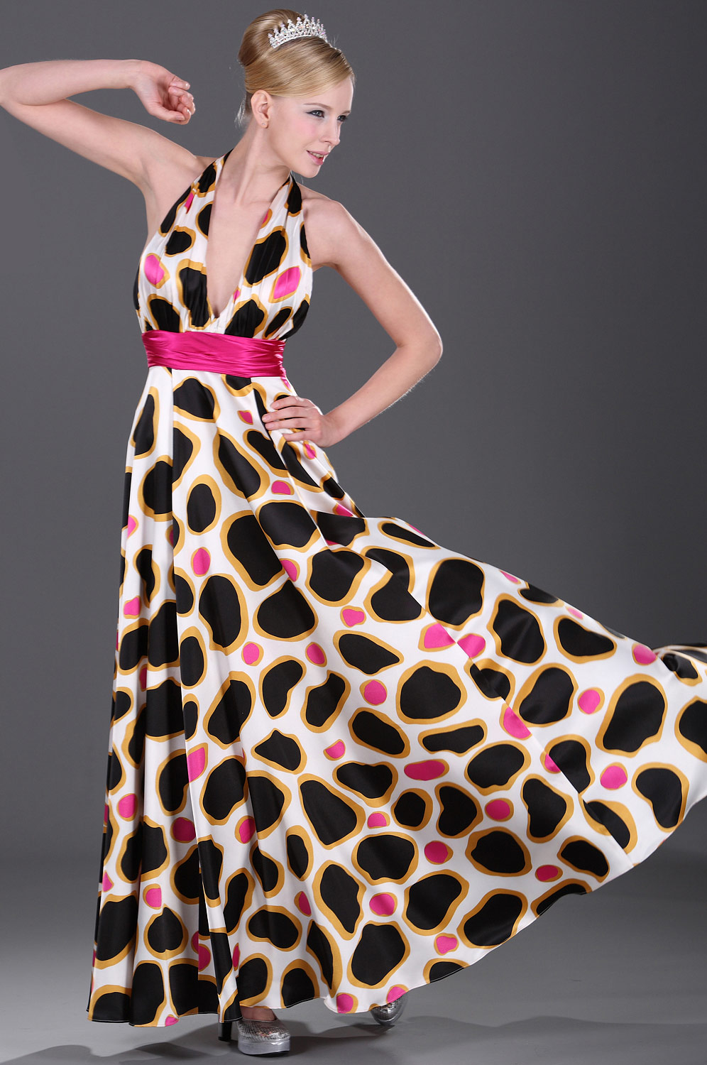 Cautivador Vestido de Noche