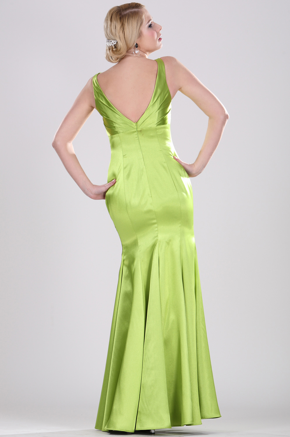 Cute Green Evening Dress