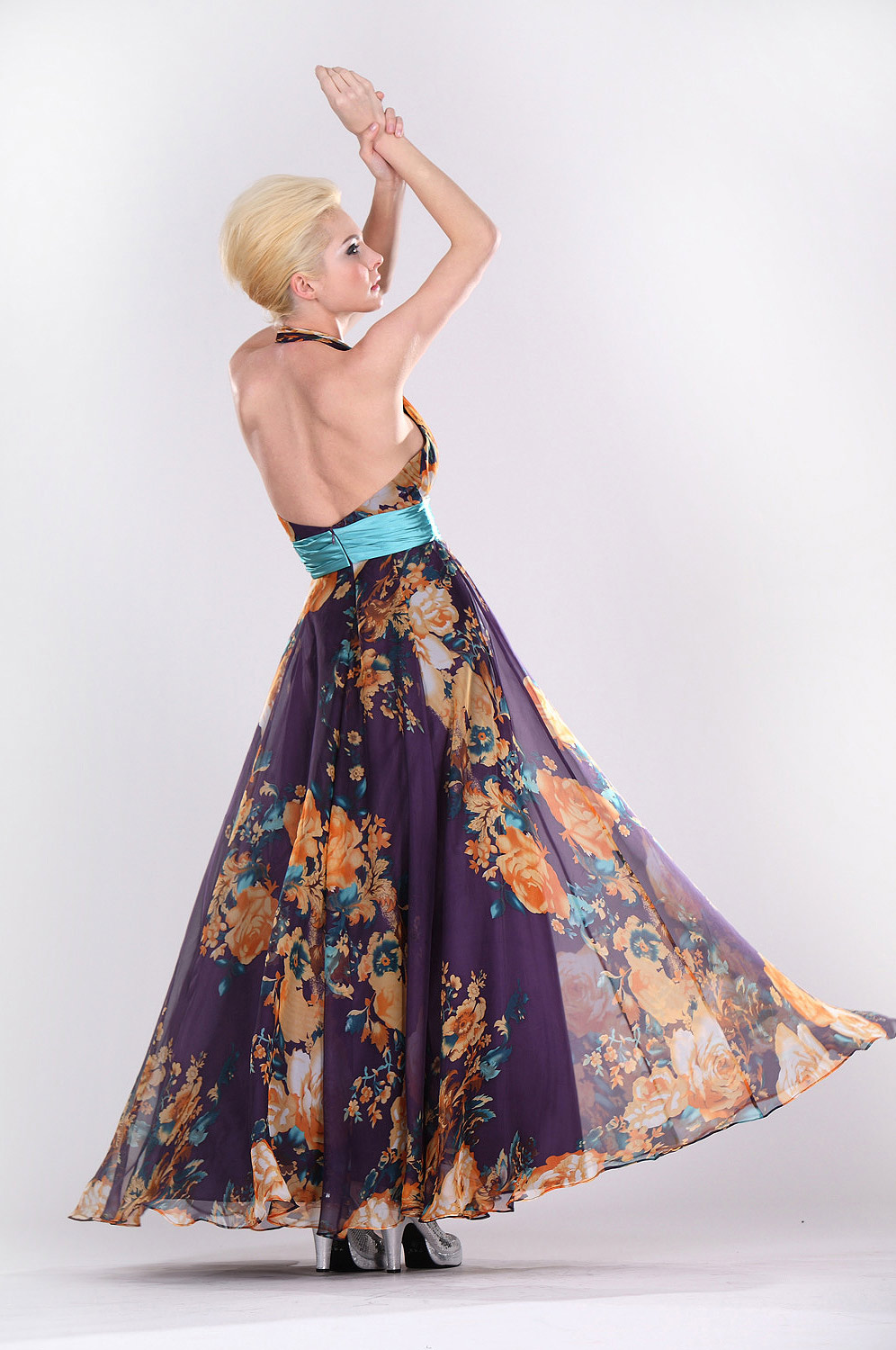 Fabulous Halter Evening Dress