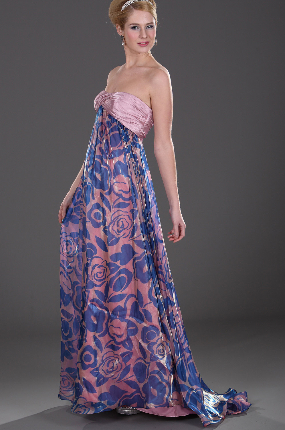 Adoral Strapless evening dress