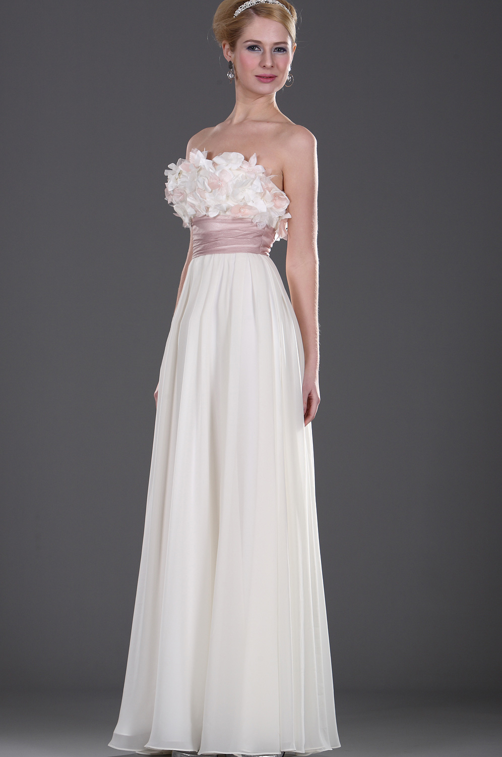 Adoral Strapless Evening Dress