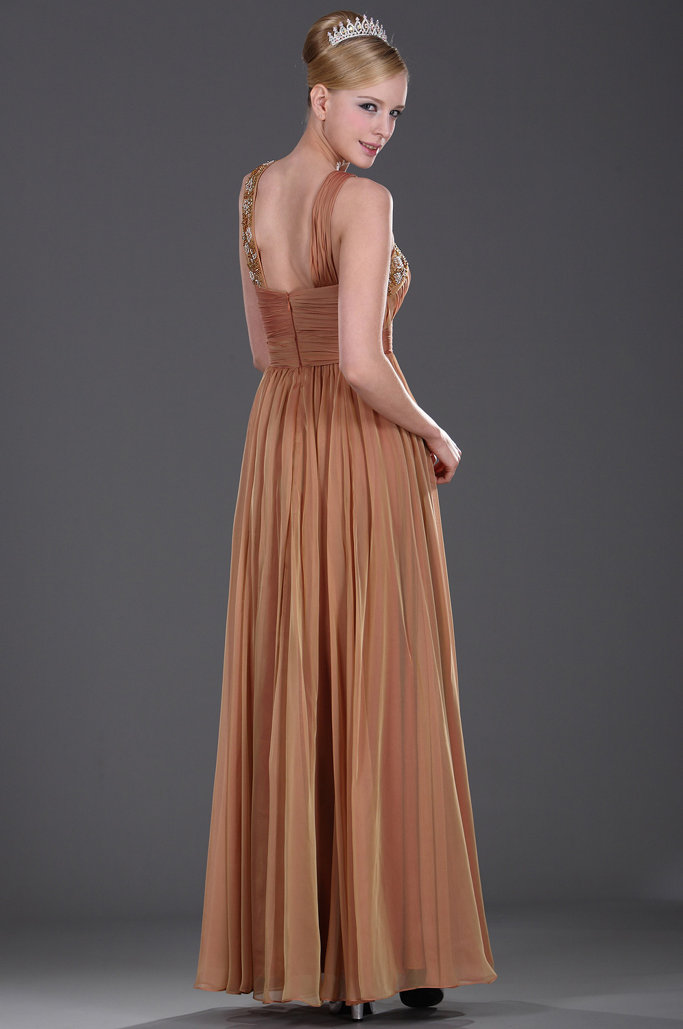 special Träger  Perlen großartig  Abendkleid