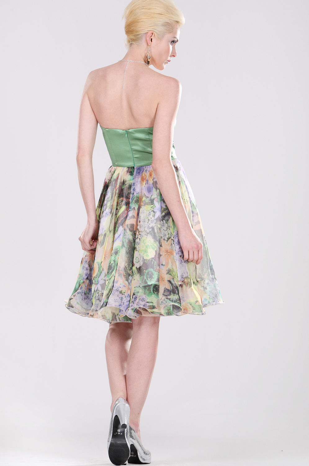 Vestido  Floral Cóctel