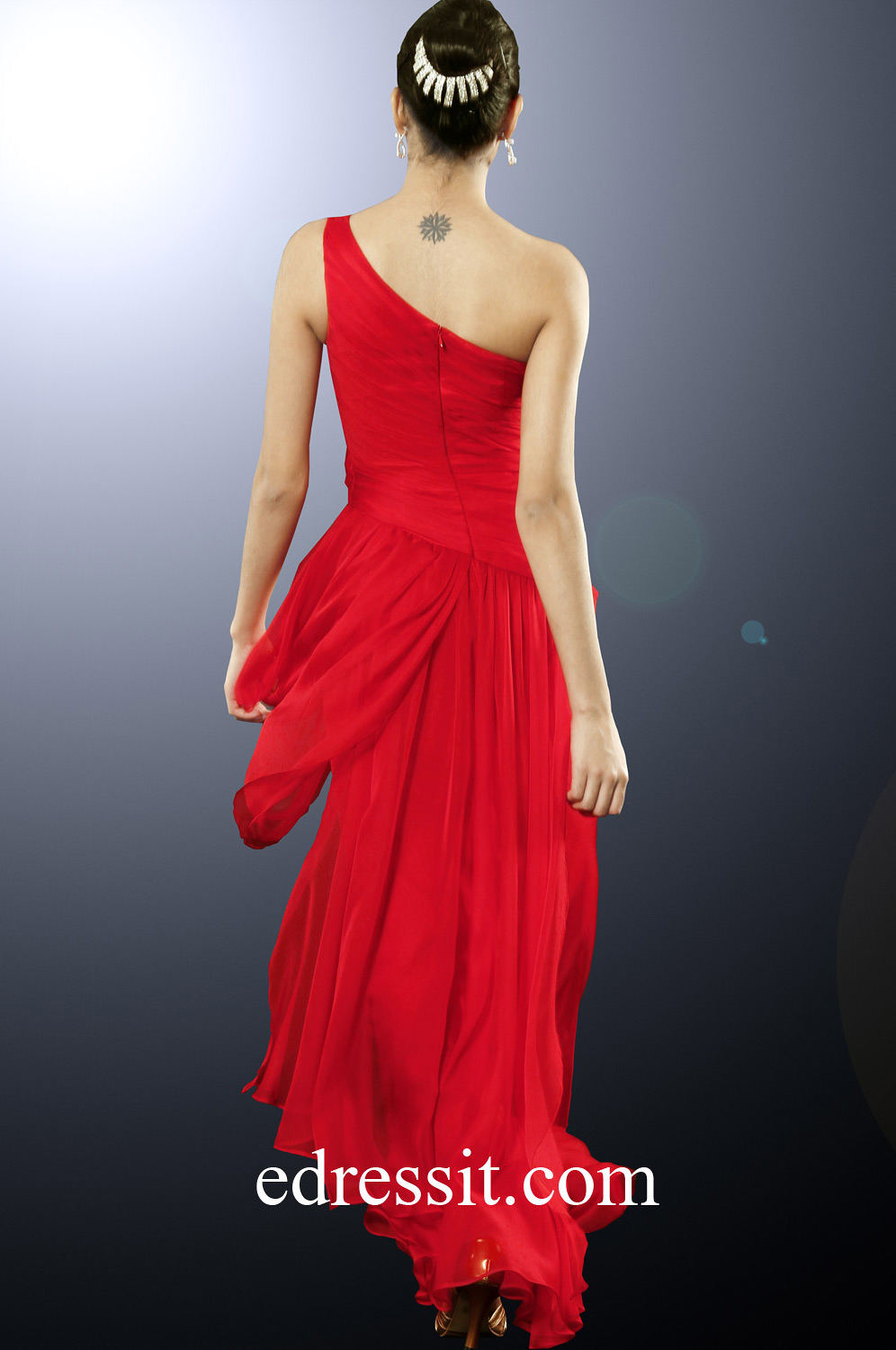 Red Evening Dress