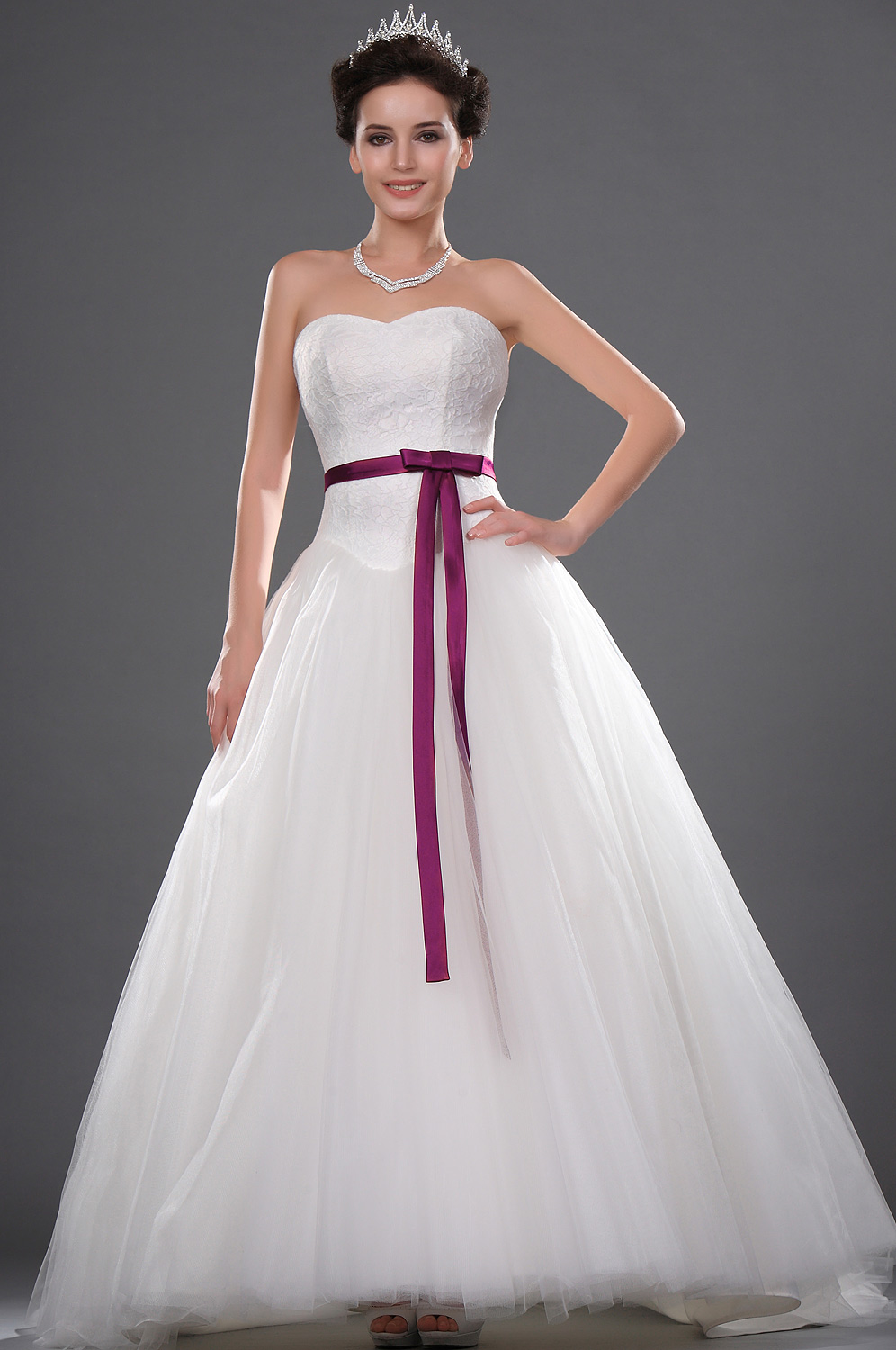 2011 Artikel Kate Hudson Sweetheart Lace Brautkleid