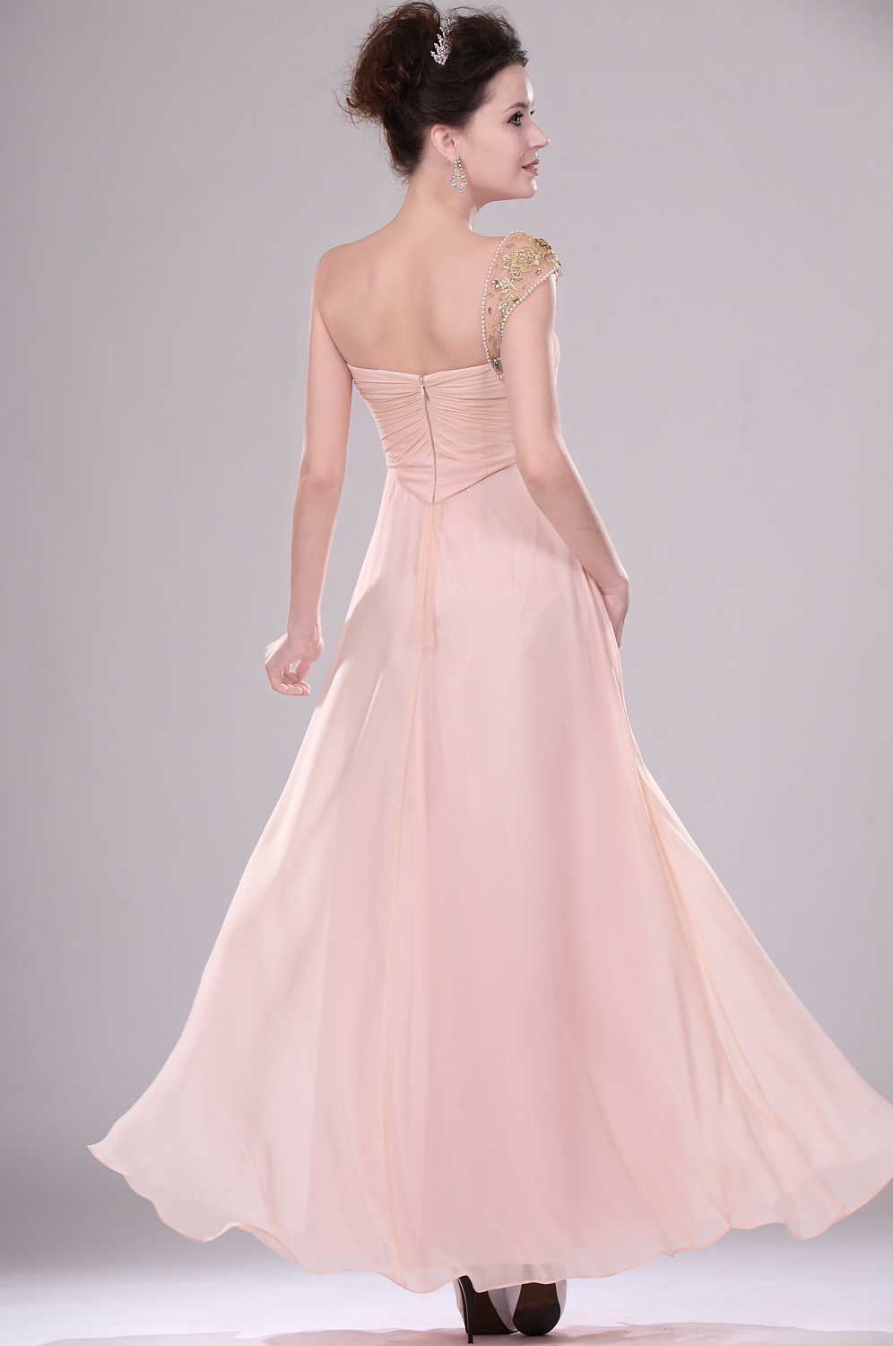 Neue Artikel Wunderbar Einschulter Abendkleid