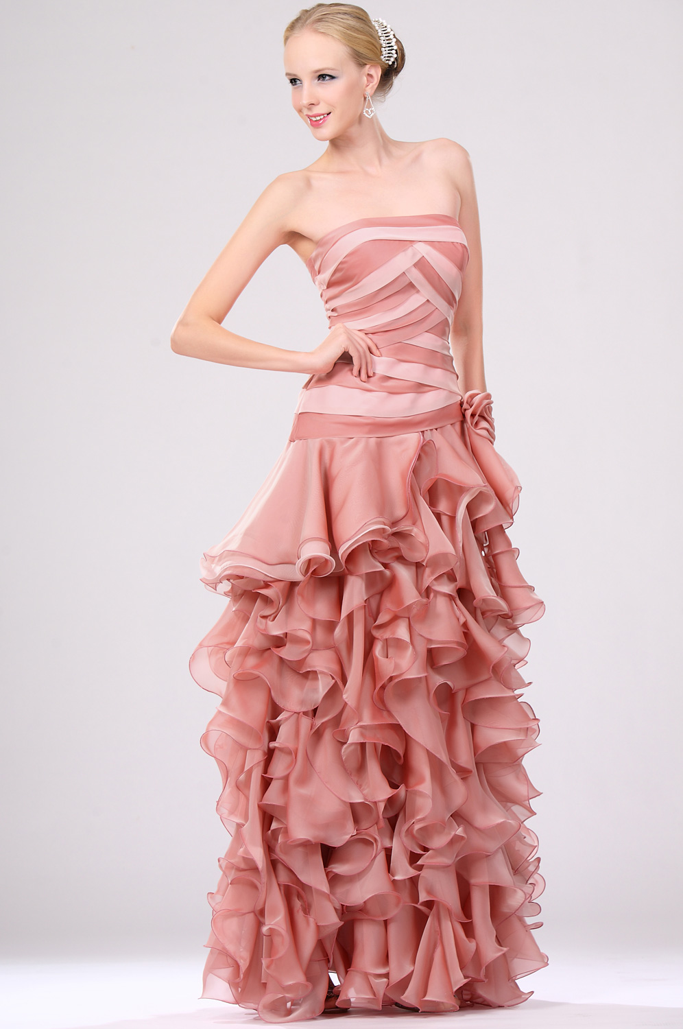 New Style Amazing Strapless Evening Dress