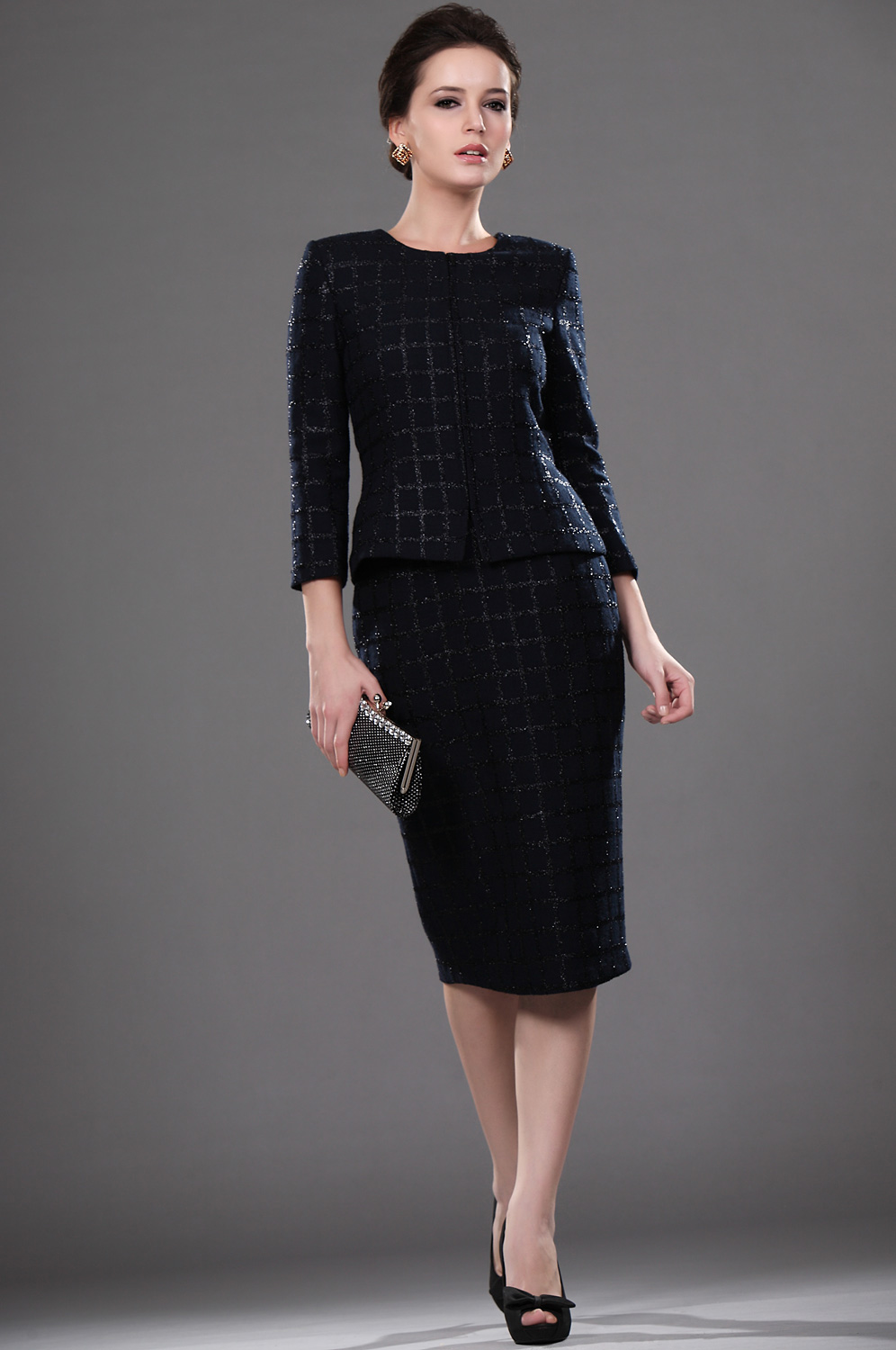 Neu Kollektion 2pcs Office Kleid