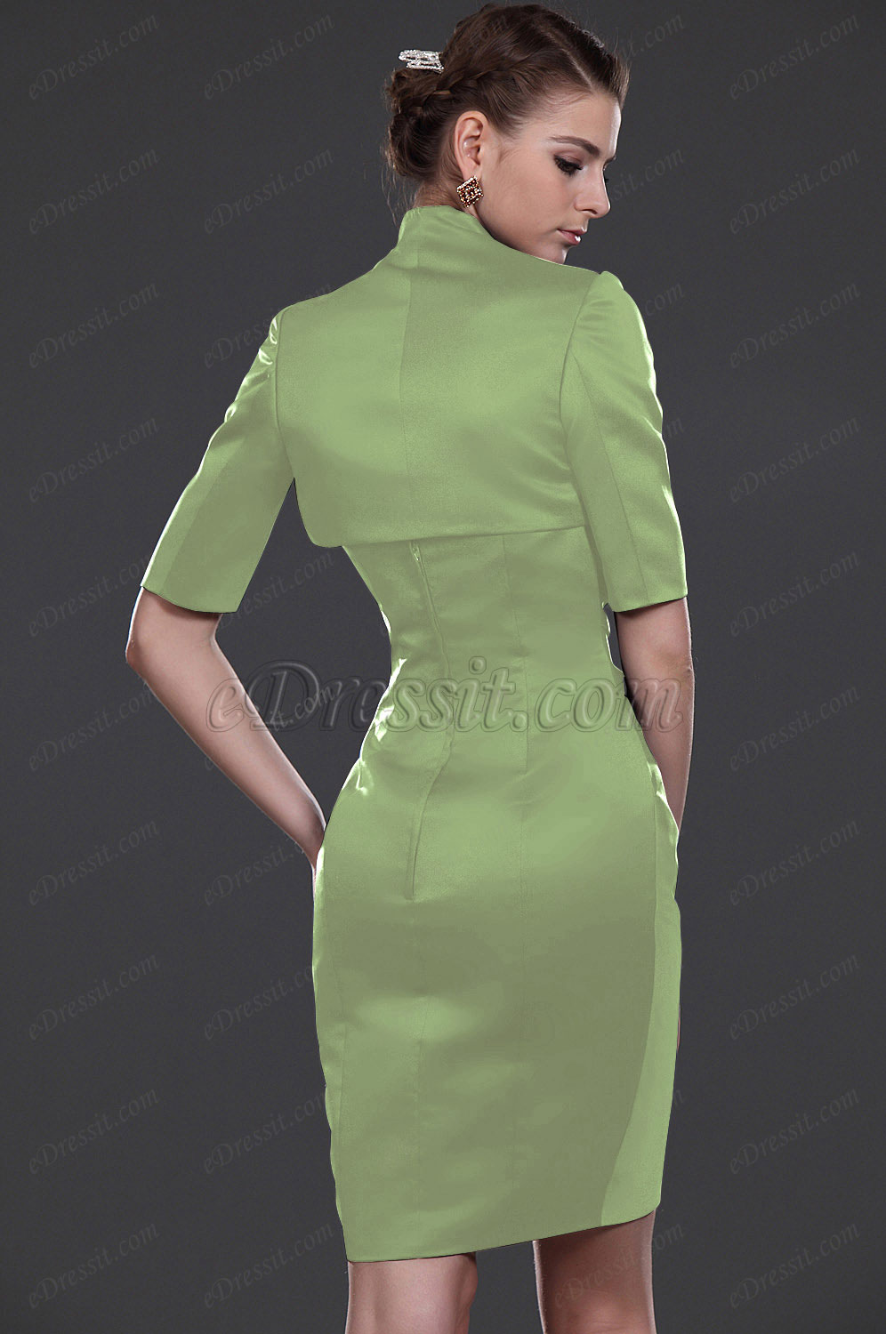 Clearance Sale !   Formal Dress with Bolero--Size UK18