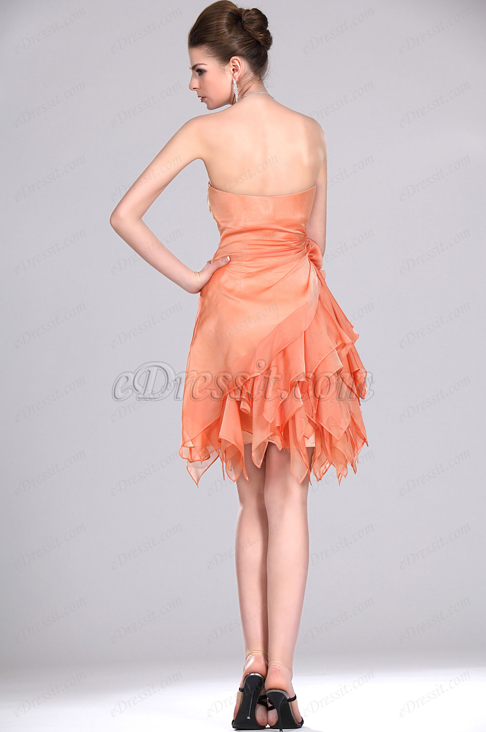 Novedad  Adoral Sin tirante  Vestido de Fiesta& gala & ceremonia