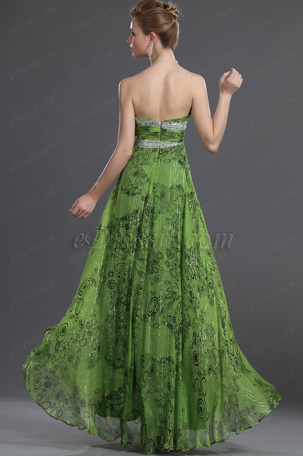 Bustier 100% Soie Robe de Soirée