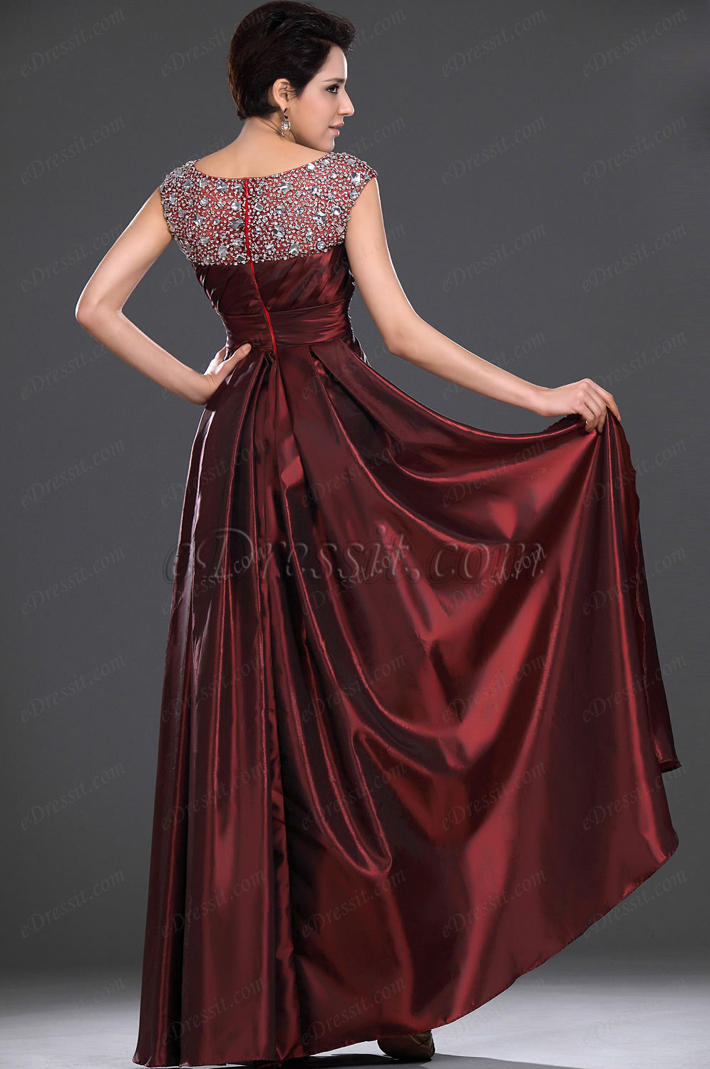 Glanzend Diamant Abiballkleider Abendkleider