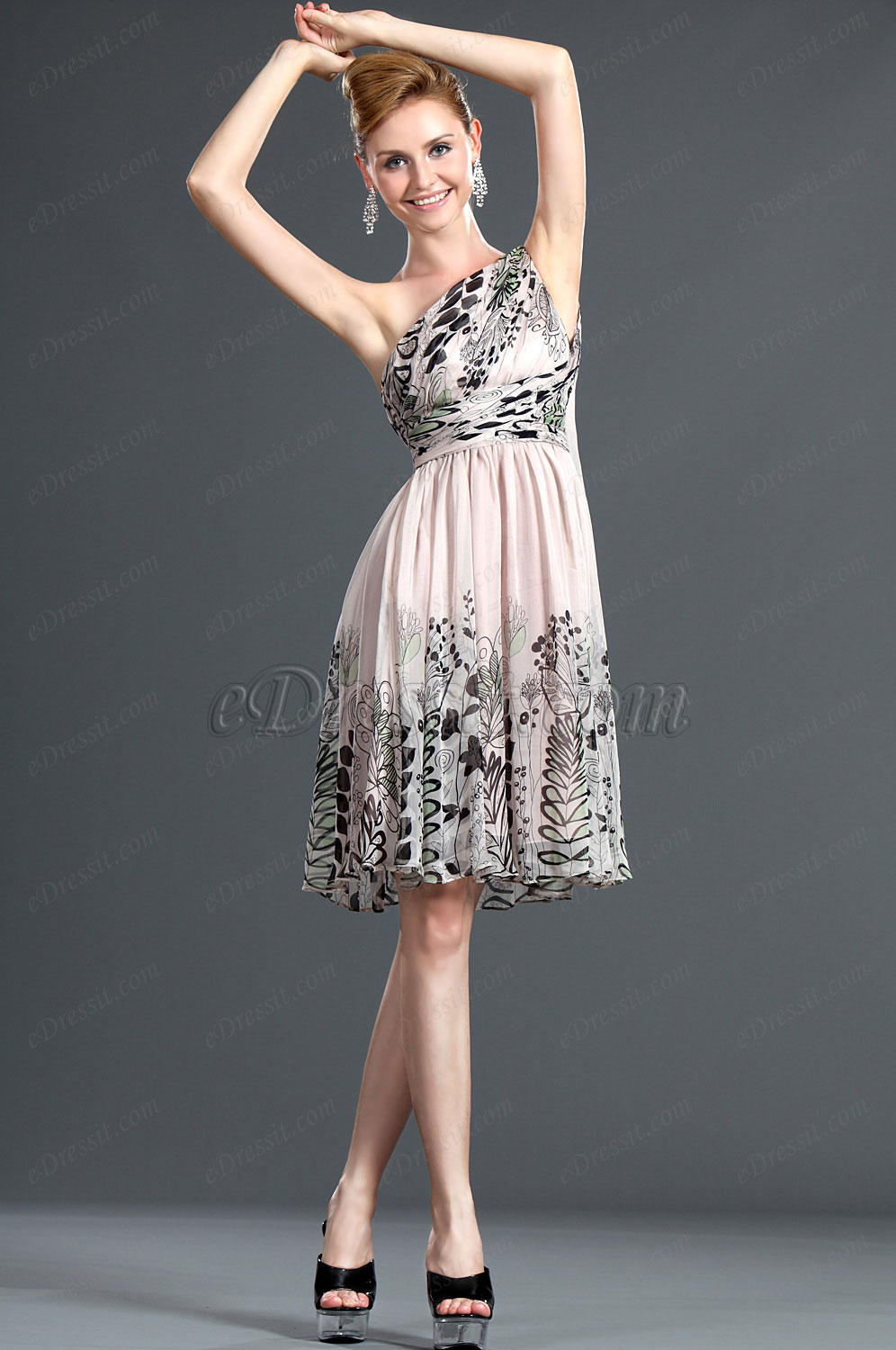 новое привлекательное вечернее платье  из 100% натурального шелка