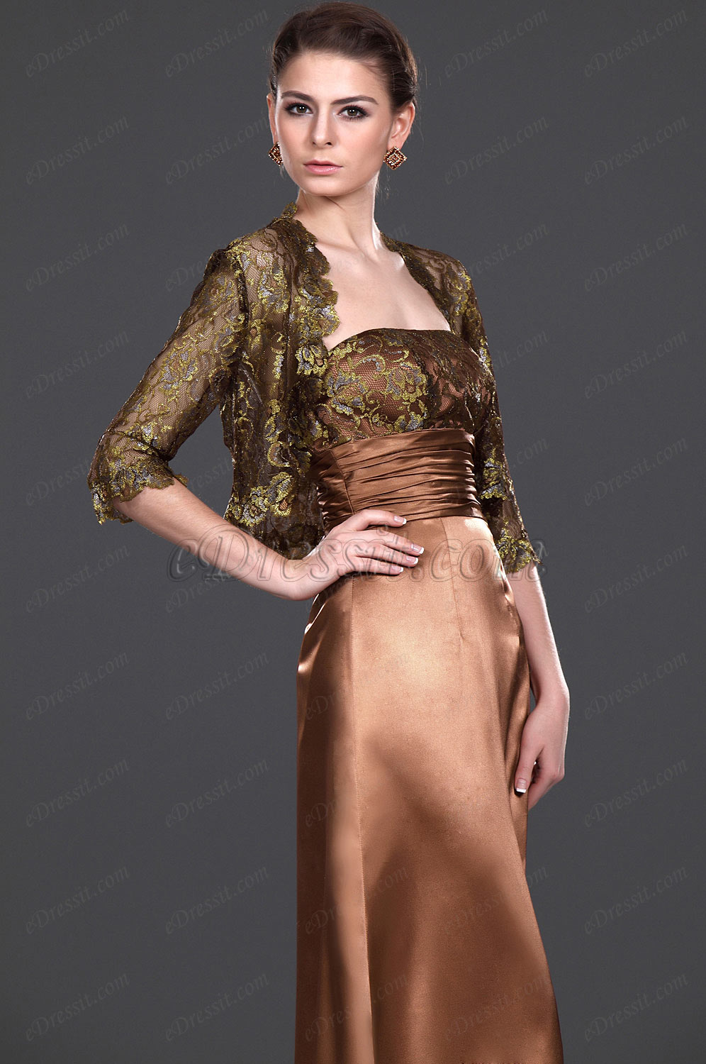 Neu Verlockend Zwei Stücke Kleid für Braut’s Mutter